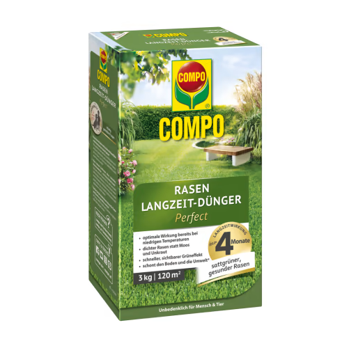 COMPO Rasen Langzeit-Dünger Perfect