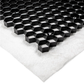 EuroGravel Kiesgitter PLUS mit Unkrautvlies Schwarz