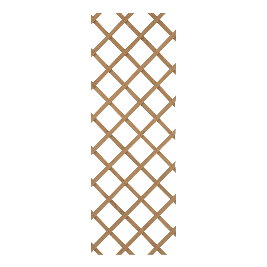 Holz-Spaliere naturfarben