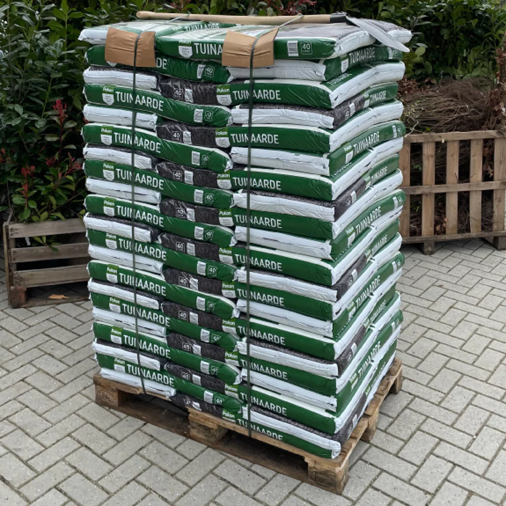 Palette 2,5 m3 POKON Gartenerde (XXL Big Bag-Format)