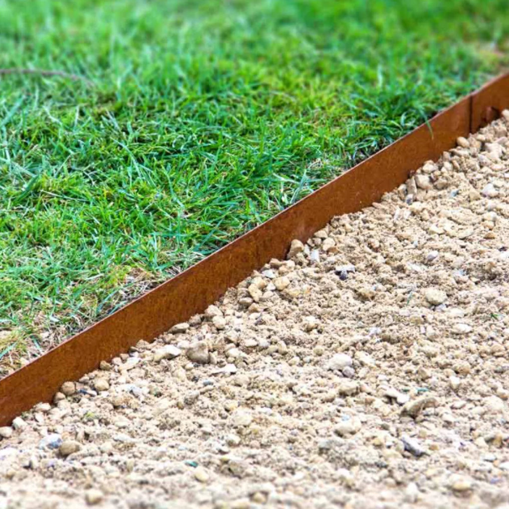 Rasenkante Multi-Edge Cortenstahl 100 x 17,5 cm (pro 10 Stück)