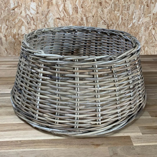 Christbaumständer-Abdeckung Rattan