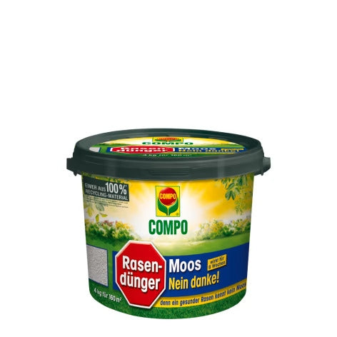 COMPO Rasendünger Moos – Nein danke!