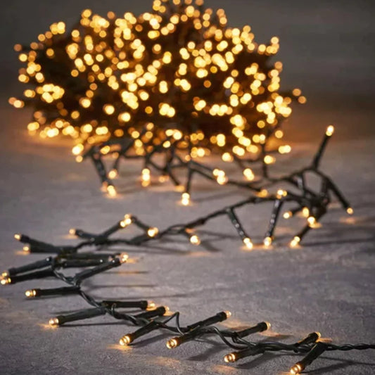 Lichterkette warmweiß 600 cm 80 LEDs