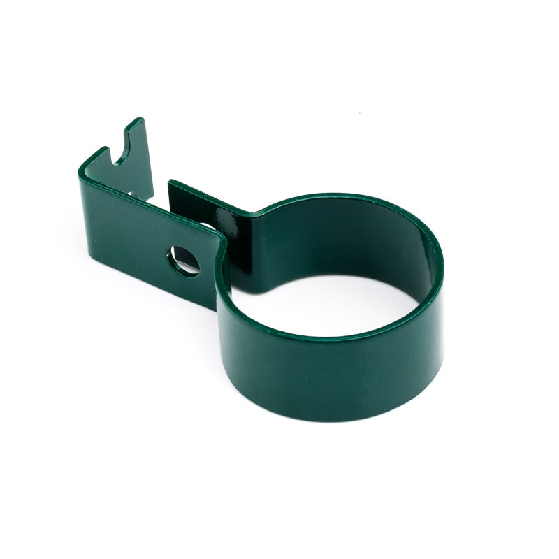 Montagehalter für Endpfosten grün - 2 Stück