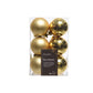 Weihnachtskugeln Gold (12 Stück)