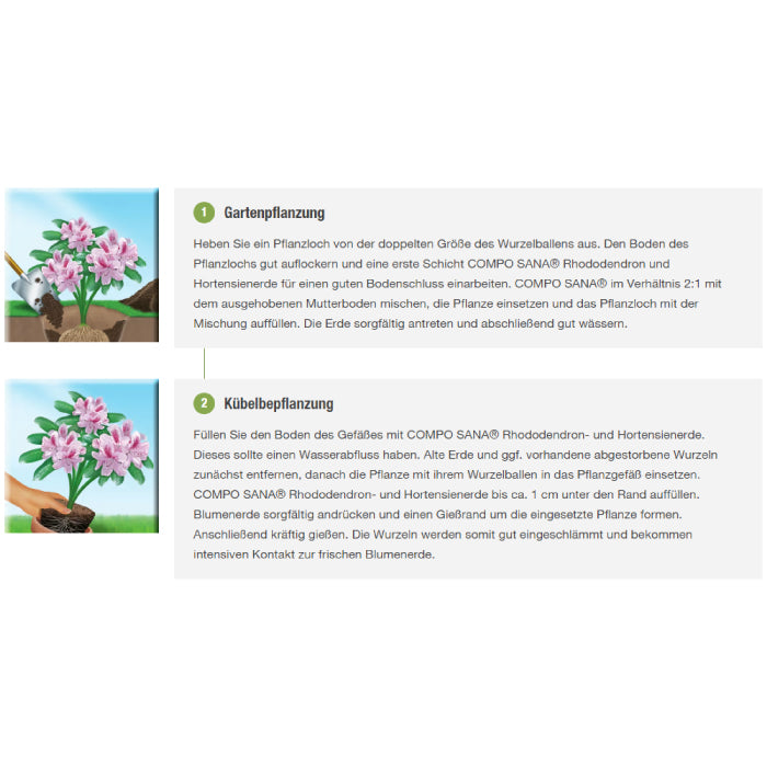 COMPO SANA® Rhododendron- und Hortensienerde